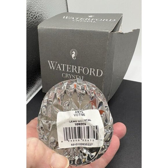 Waterford Crystal Anya Votive Candle Holder - Never Used and In Original Box - Picture 4 of 7